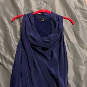 Navy blue blouse